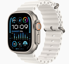 Умные часы Apple Watch Ultra 2 GPS+Cellular 49mm Titanium Case with White Ocean Loop (EU)