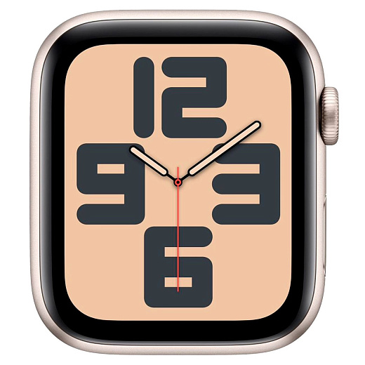 Умные часы Apple Watch SE (2023) 44mm Starlight Aluminium Case with Starlight Sport Band (EU)
