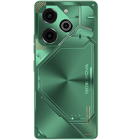 Смартфон Tecno Pova 6 Pro 5G 12/256 ГБ, зеленый
