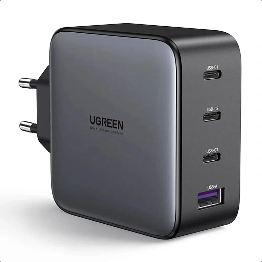 СЗУ Ugreen 100W PD Fast Charger USB-C (CD226) USB, 3xUSB-C