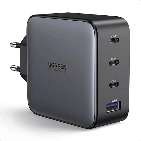 СЗУ Ugreen 100W PD Fast Charger USB-C (CD226) USB, 3xUSB-C