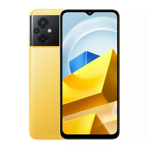 Смартфон Xiaomi POCO M5 4/64 ГБ, желтый