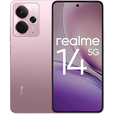 Смартфон Realme 14 5G 8/256 ГБ, розовый