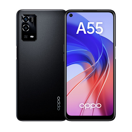 Смартфон OPPO A55 4/64 ГБ, черный