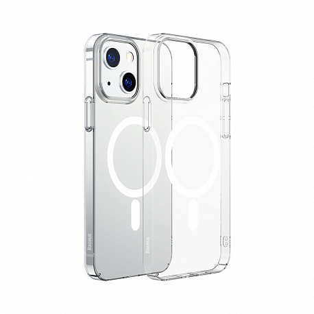 Накладка Magnetic Clear Case для iPhone 13 Pro Max (Аналог с MagSafe)