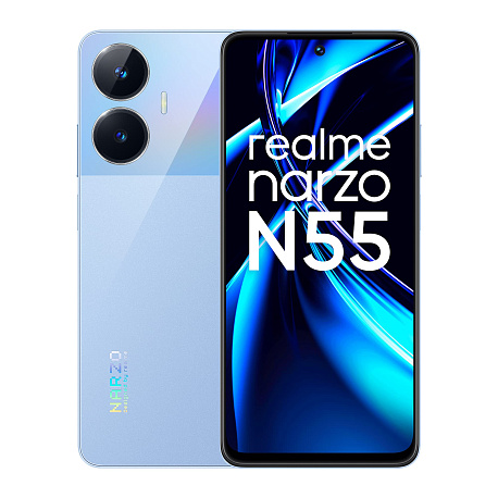 Смартфон realme NARZO N55 6/128Gb, синий
