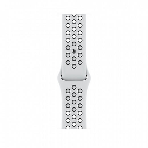 Умные часы Apple Watch Nike Series 7 41 мм Aluminium Case RU, сияющая звезда/чистая платина/черный