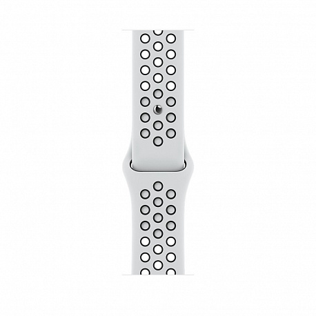 Умные часы Apple Watch Nike Series 7 41 мм Aluminium Case RU, сияющая звезда/чистая платина/черный