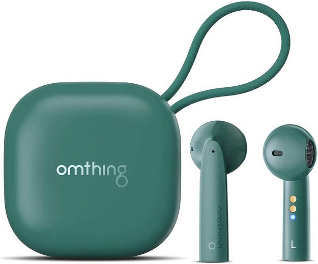 Беспроводные наушники Xiaomi 1MORE Omthing AirFree Pods (EO005) (Зеленый)