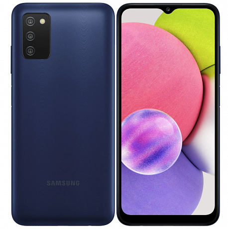 Смартфон Samsung Galaxy A03s 4/64 ГБ RU, синий