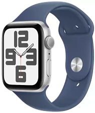 Умные часы Apple Watch SE (2024) 40mm Silver Aluminium Case with Blue Sport Band (EU)