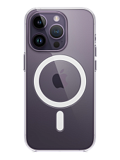Накладка Magnetic Clear Case для iPhone 14 Plus (Аналог с MagSafe)