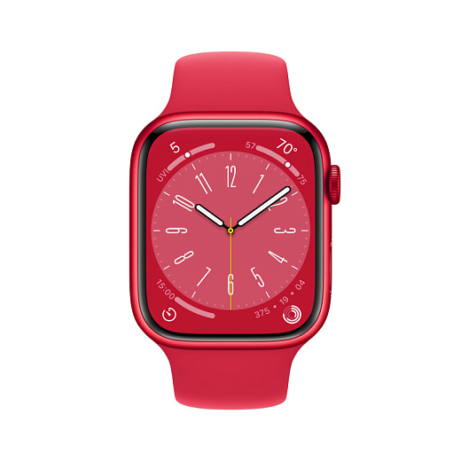Умные часы Apple Watch Series 9 45mm (PRODUCT)RED Aluminium Case with (PRODUCT)RED Sport Band