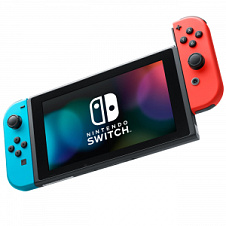 Игровая приставка Nintendo Switch, синий/красный