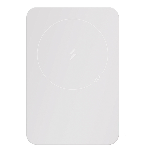 Внешний аккумулятор VLP Lite Power Snap c MagSafe, 5000 mAh, USB-C, белый