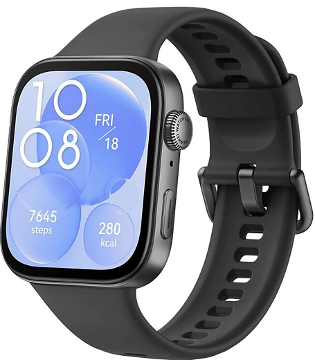 Умные часы HUAWEI Watch Fit 3, черные