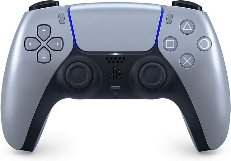 Геймпад Sony DualSense, серебристый серый (PS5)