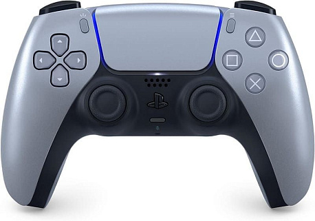 Геймпад Sony DualSense, серебристый серый (PS5)