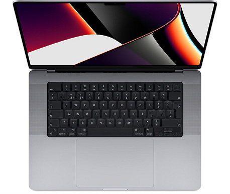 Apple MacBook Pro 16.2" (M1 Pro 10C CPU, 16C GPU, 2021) 16 ГБ, 512 ГБ SSD, серый космос