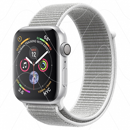 Часы Apple Watch Series 4 GPS 40mm Silver Aluminum Case with Seashell Sport Loop