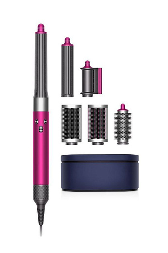 Стайлер Dyson Airwrap Complete Long, фуксия/никель