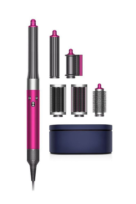 Стайлер Dyson Airwrap Complete Long, фуксия/никель