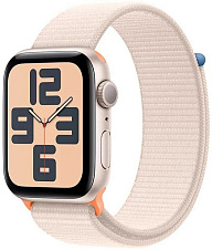 Умные часы Apple Watch SE (2023) 40mm Starlight Aluminium Case with Starlight Sport Loop (EU)