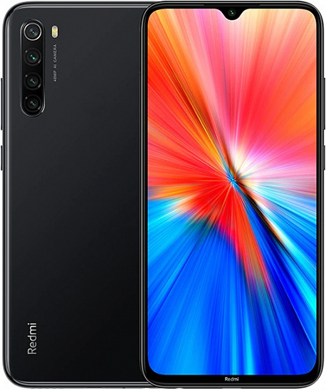 Смартфон Xiaomi Redmi Note 8 (2021) 4/128GB Black (EU)