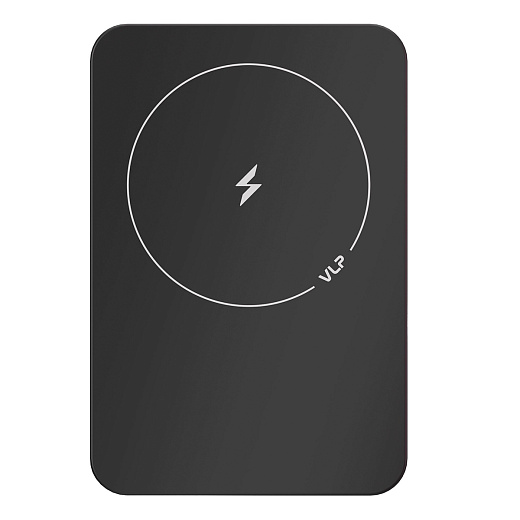 Внешний аккумулятор VLP Lite Power Snap c MagSafe, 5000 mAh, USB-C, черный Внешний аккумулятор VLP Lite Power Snap c MagSafe, 5000 mAh, USB-C, черный