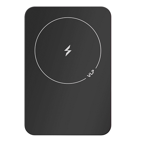 Внешний аккумулятор VLP Lite Power Snap c MagSafe, 5000 mAh, USB-C, черный