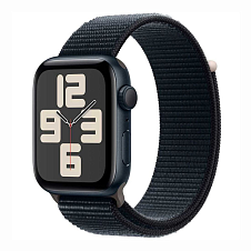 Умные часы Apple Watch SE (2023) 44mm Midnight Aluminium Case with Black Sport Loop (EU)