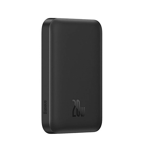 Внешний аккумулятор с беспроводной зарядкой Baseus Magnetic Mini Wireless 20000mAh 20W чёрный