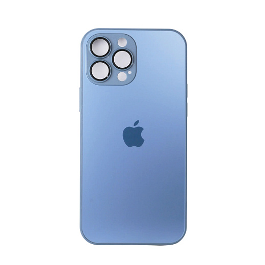 Накладка AG Case с MagSafe для iPhone 14 (защ.камеры) (Дымчато-голубой)