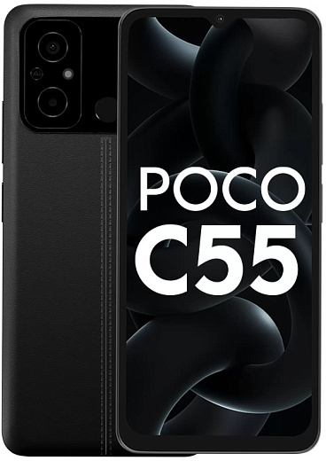 Смартфон Xiaomi Poco C55 6/128Gb Black