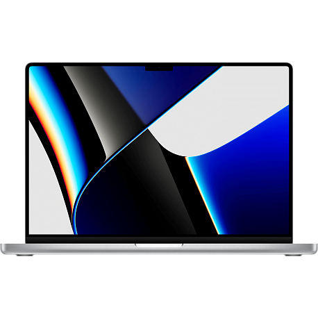 Ноутбук Apple MacBook Pro 16" (M1 Pro 10C CPU, 16C GPU, 2021) 16 ГБ, 1 ТБ SSD, серебристый