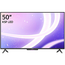 Телевизор Яндекс ТВ Станция Бейсик с Алисой на YaGPT 50“ 4K UHD, LED
