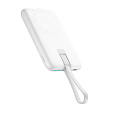 Внешний аккумулятор Movespeed Wireless Charger 5000mAh, USB-C, белый