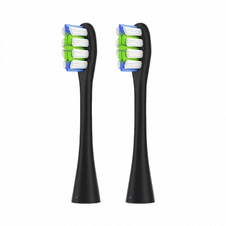Сменные насадки для зубных щеток Oclean Air/Se/One/F1/Z1/X Pro/Air 2, черные (2шт)