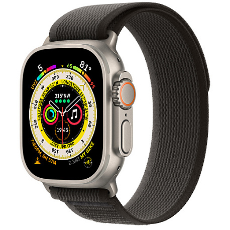 Умные часы Apple Watch Ultra 2 (2024) 49mm Titanium Case with Black Trail Loop (EU)