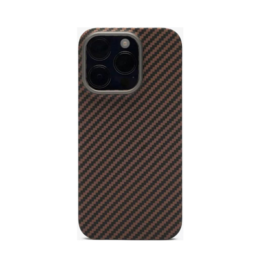 Накладка KZDOO Keivlar для iPhone 16 Pro (Коричневый)