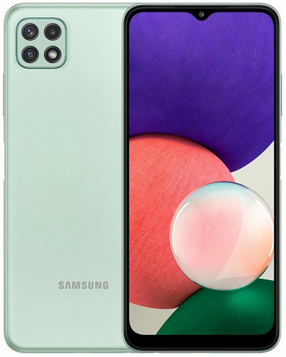 Смартфон Samsung Galaxy A22s 5G 4/64 ГБ RU, мятный