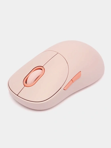 Мышь беспроводная Xiaomi Wireless Mouse 3, розовый (XMWXSB03YM)