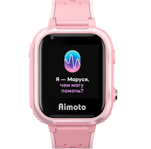 Детские часы Aimoto IQ 4G с Марусей, розовые