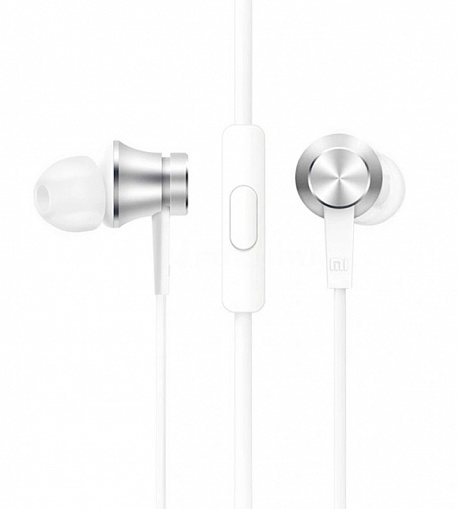 Гарнитура стерео Xiaomi Mi In-Ear Headphones Basic (Серебристый)