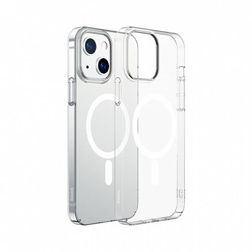 Накладка Magnetic Clear Case для iPhone 13 (Аналог с MagSafe)