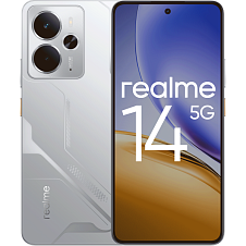 Смартфон Realme 14 5G 8/256 ГБ, серебро