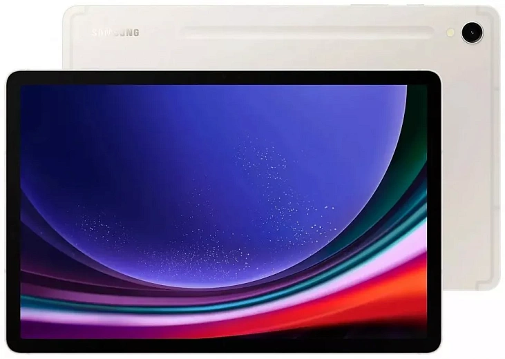 Планшет Samsung Galaxy Tab S9, 12 ГБ/256 ГБ, Wi-Fi, со стилусом, бежевый