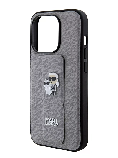 Накладка Karl Lagerfeld для iPhone 16 Pro Max (с подставкой)