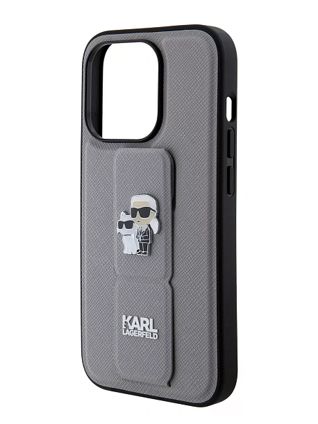 Накладка Karl Lagerfeld для iPhone 16 Pro Max (с подставкой)