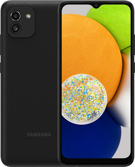 Смартфон Samsung Galaxy A03 3/32GB, Black (EU)